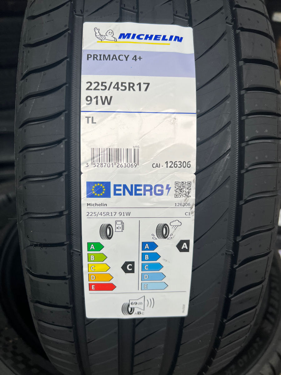 225/45 R17 Michelin Primacy 4+/ Доставка, livrare toata Moldova 2024 foto 1