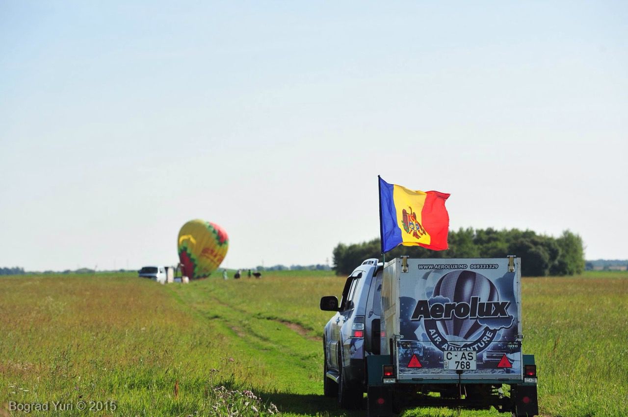 Zbor cu balonul in moldova!!! полёт на воздушном шаре!!! foto 1