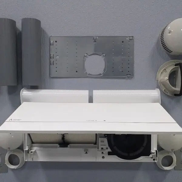 Настенная приточно-вытяжная вентиляционная установка с рекуператором Mitsubishi Electric Lossnay фото 2