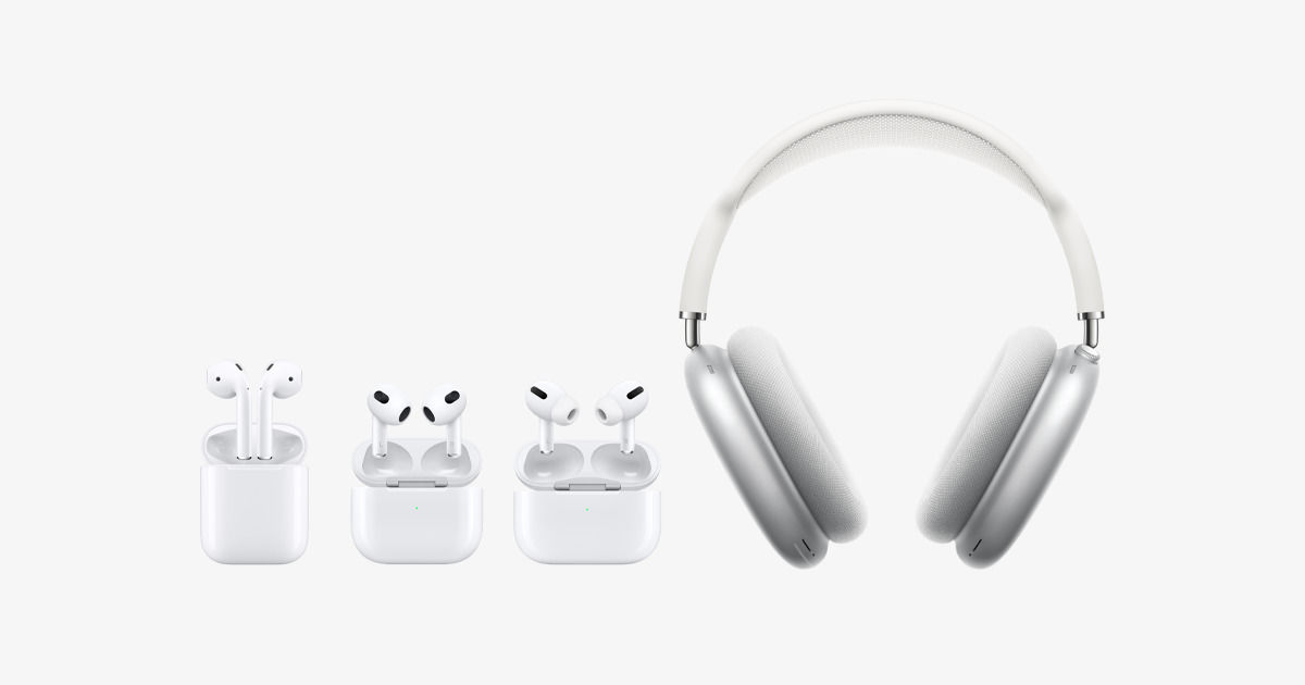 Airpods 2, Airpods 3, Airpods Pro, Airpods Max - новые наушники