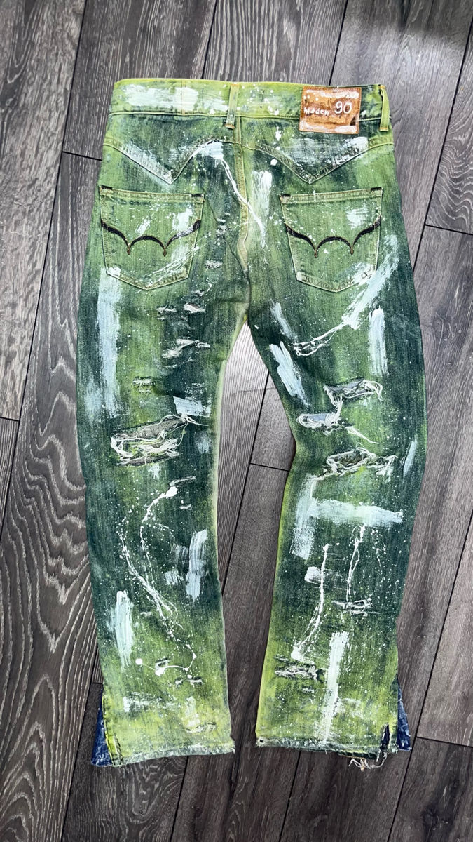 callmegotta flared hidden90 jeans 32x32 ручная работа  фото 1