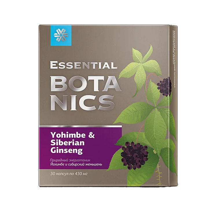 Йохимбе и сибирский женьшень - Essential Botanics. Сибирское Здоровье ...