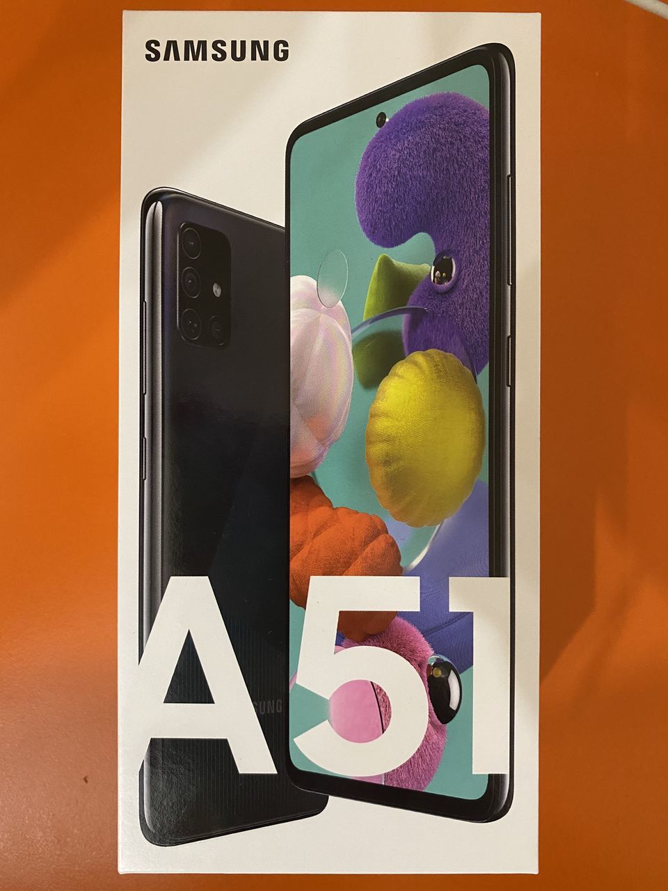 Samsung galaxy a51, новый, в упаковке, запечатанный. черный!!!