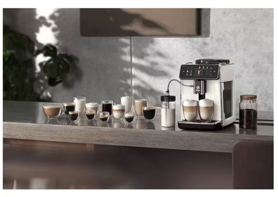 Espressor automat SAECO GranAroma SM6580/20, 1.8l, 1500W, 15 bar, alb-negru  Promo! foto 4
