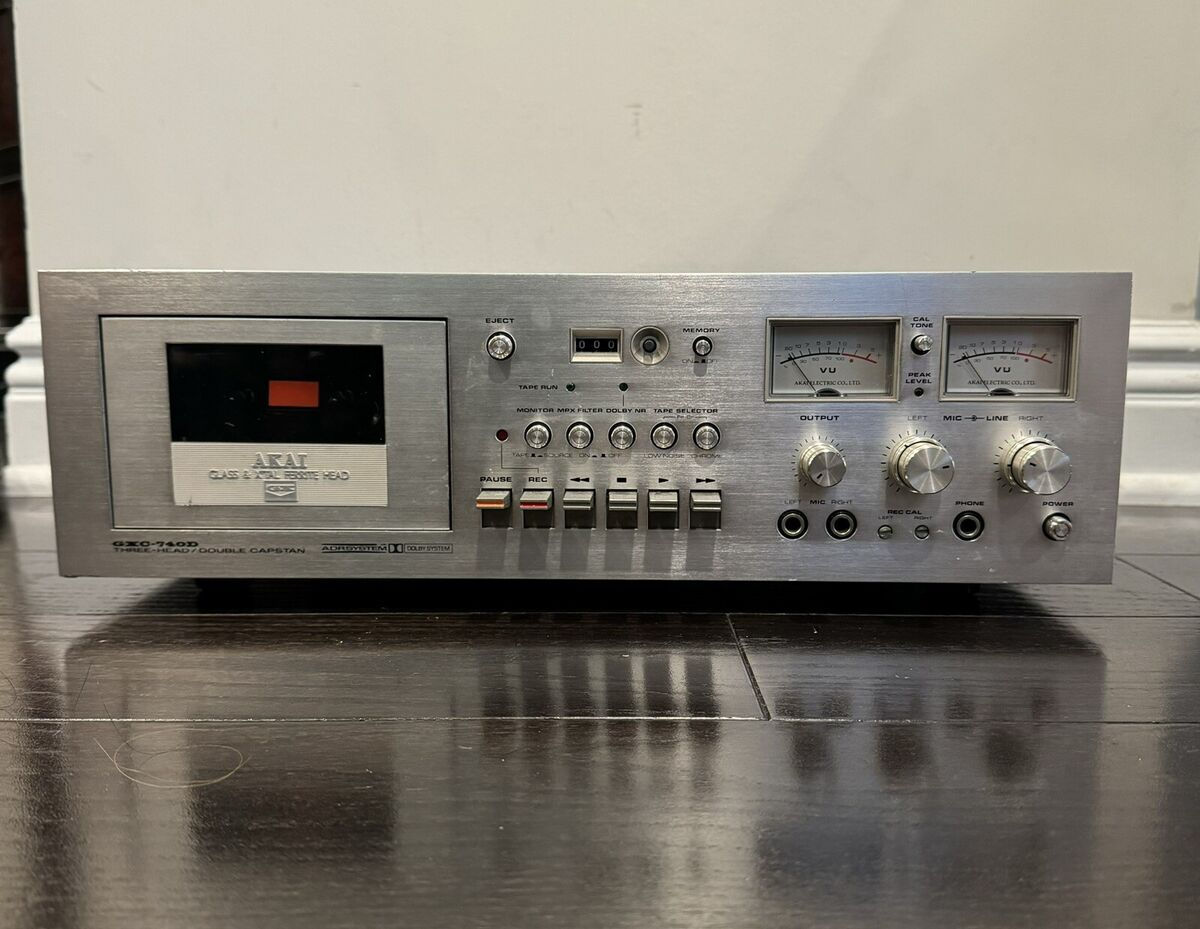 Akai GXC-740D Cassette Stereo Tape Deck (1976-79) foto 1