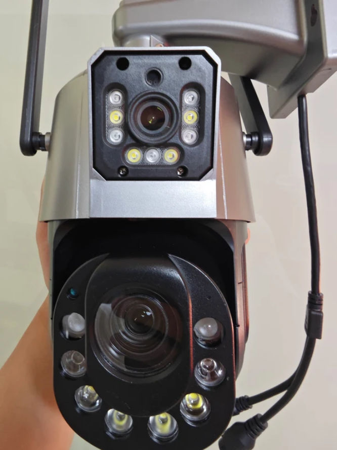 Двойная камера с оптическим зумом 50х Camera dubla cu zoom 50x фото 0