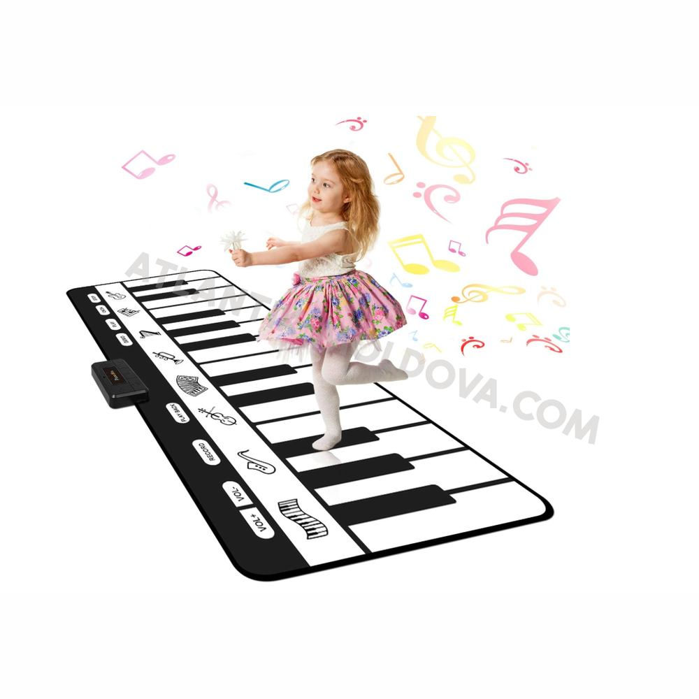 Музыкальный, танцевальный коврик-пианино Toddler Instrument foto 5
