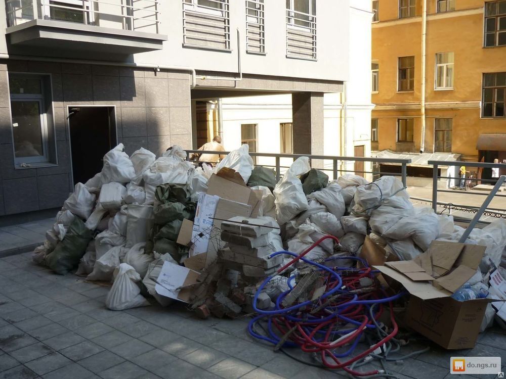 Вывоз и вынос строительного мусора / подъем стройматериалов!!!