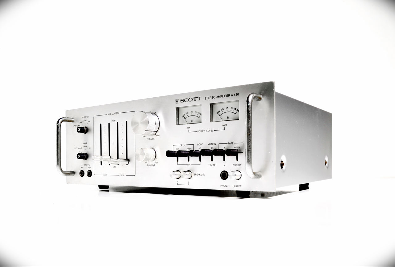 HH Scott A-436 Stereo Integrated Amplifier фото 1