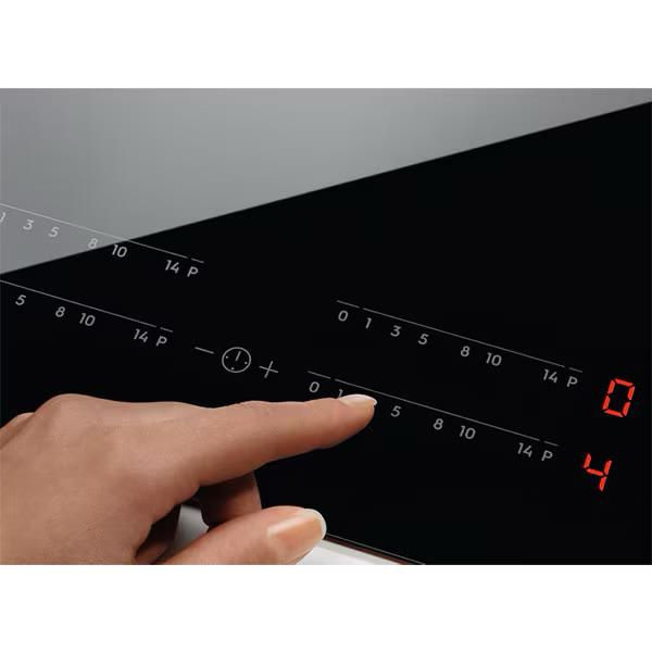 Plita incorporabila Electrolux EIV644, Inductie, 4 arzatoare, Touch control, negru foto 2