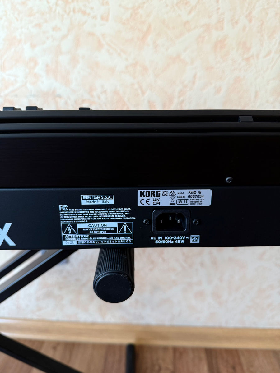 Korg pa5x 76 nou! foto 7