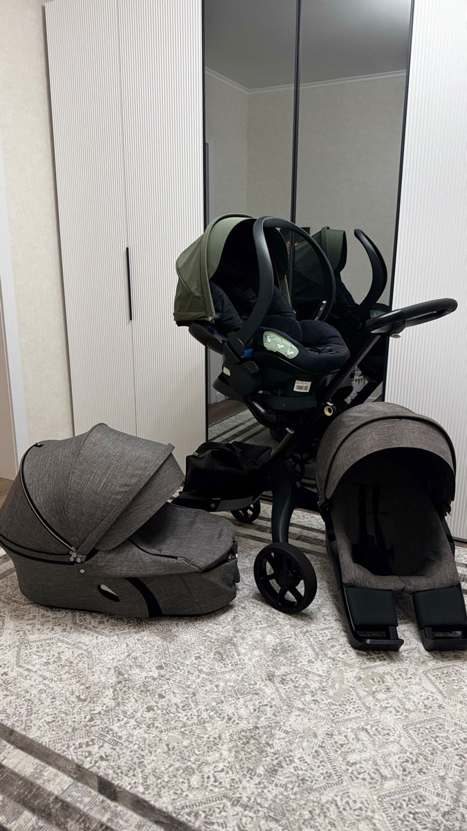 Vind cărucior Stokke V6 3in1 фото 7