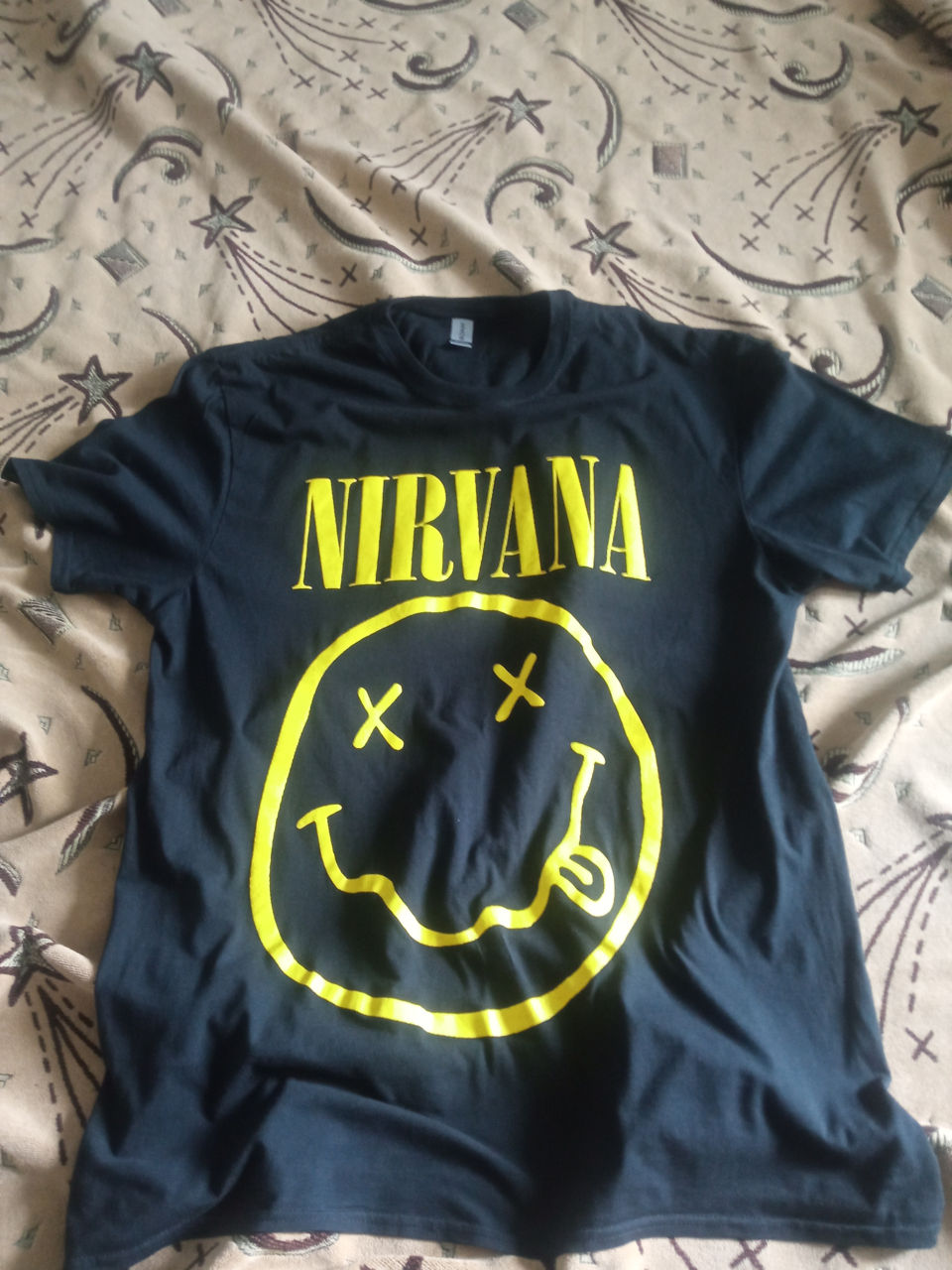 Майка NIRVANA Черный цвет XXL