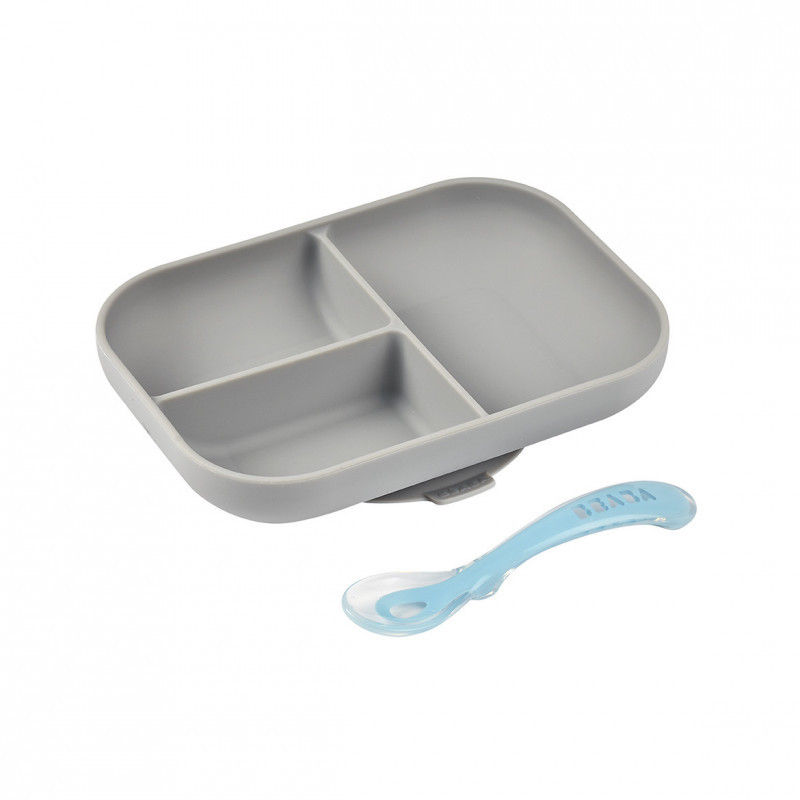 Set de masa silicon Beaba 2 piese фото 7