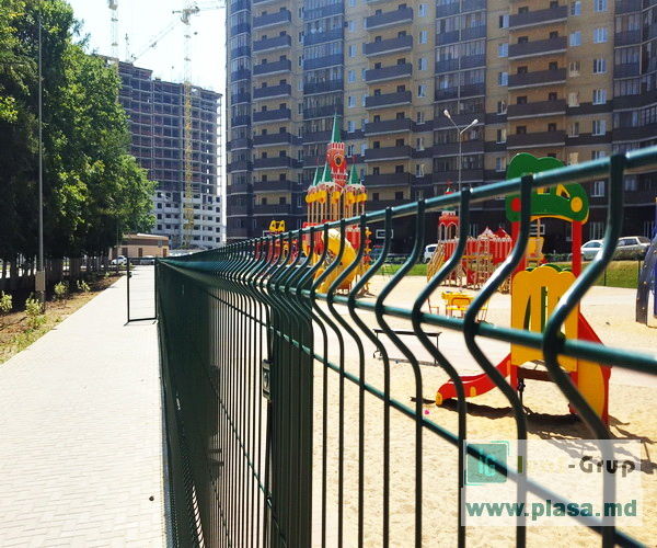 Сетка плетеная Рабица с полимерным покрытием.Plasă împletită "rabiţ" cu invelis PVC. фото 10