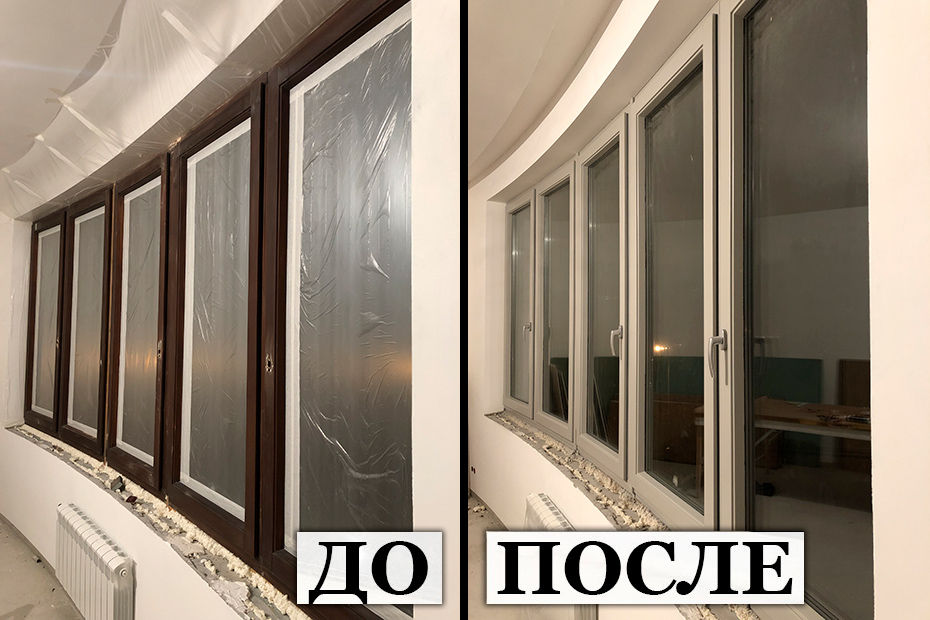 Покраска  ПВХ окон, дверей, подоконников ! Гарантия ! фото 1