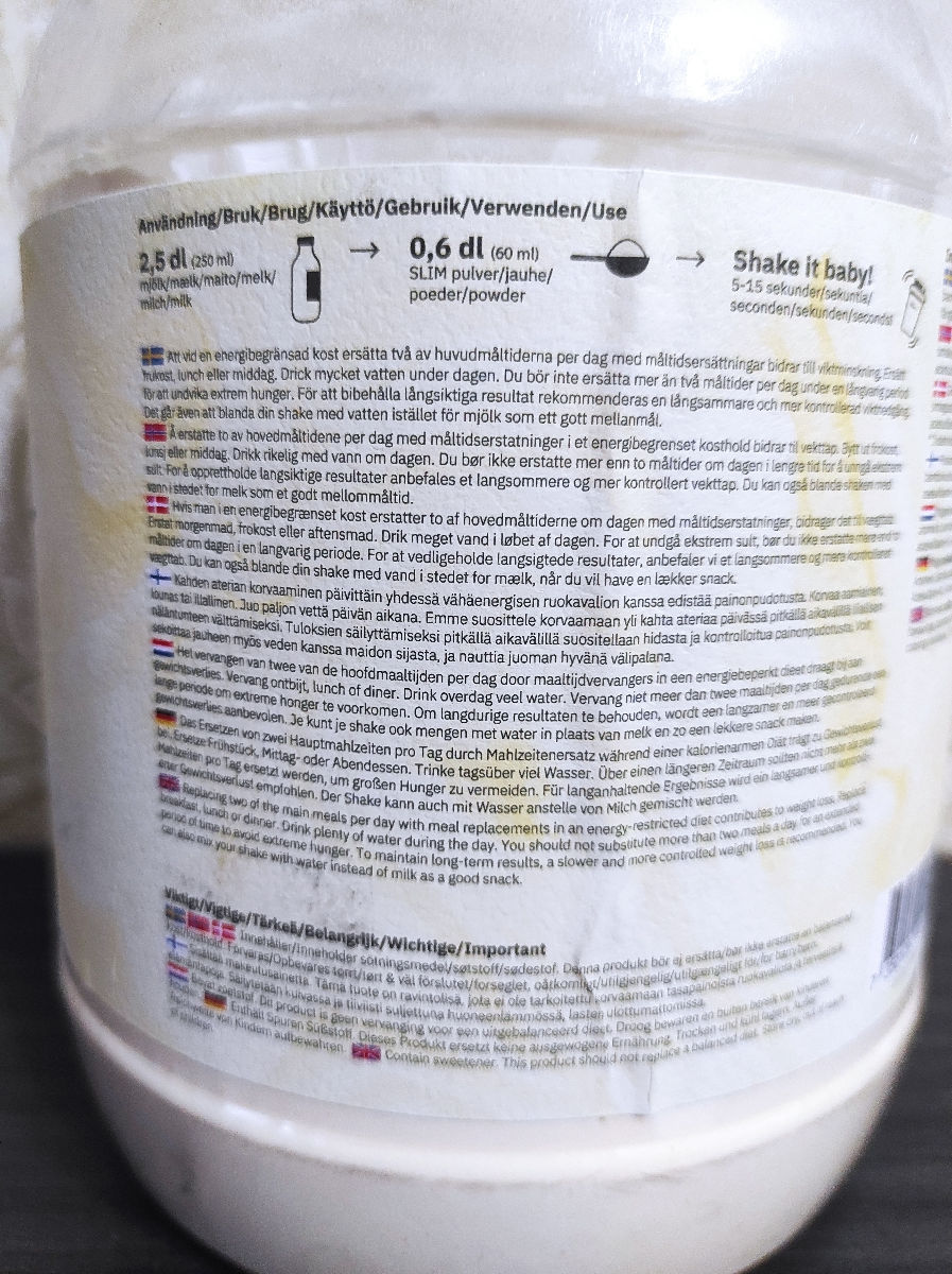 Protein SLIM meal replacement lemon  curd фото 2