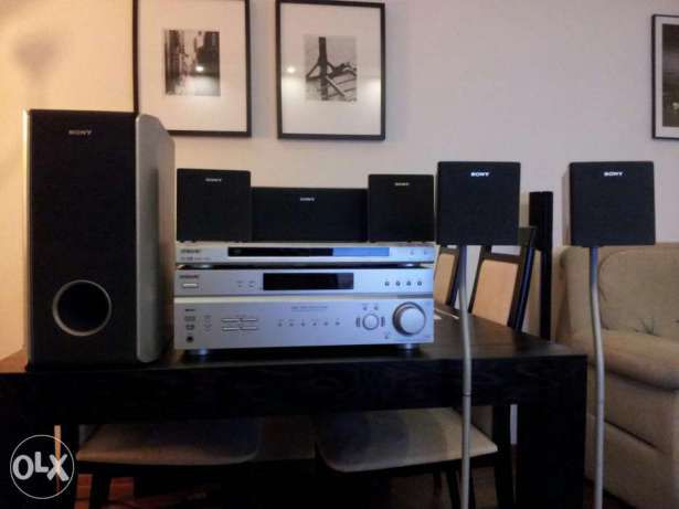 Домашний кинотеатр Sony STR-K670P 510w + DVD DVP-NS32