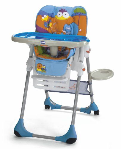 Scaun nou de masa pentru copii chicco polly 2x1 safari 4 roti фото 3