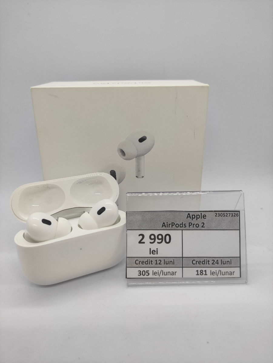 Apple Airpods Pro 2 2990 lei foto 0