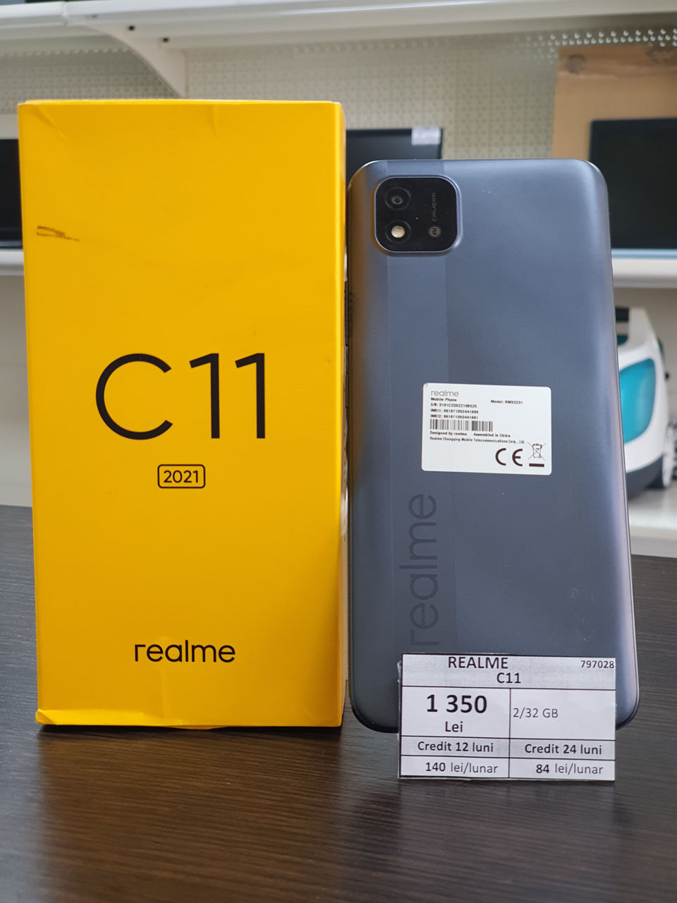 Realme C11 2/32Gb / 1350 Lei / Credit