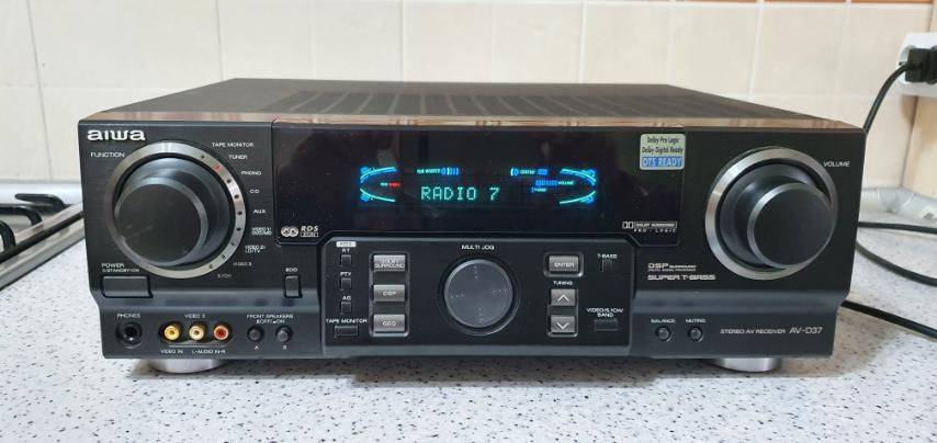 Aiwa AV - D37EZ  стерео ресивер 5.1 со множеством функций. foto 0