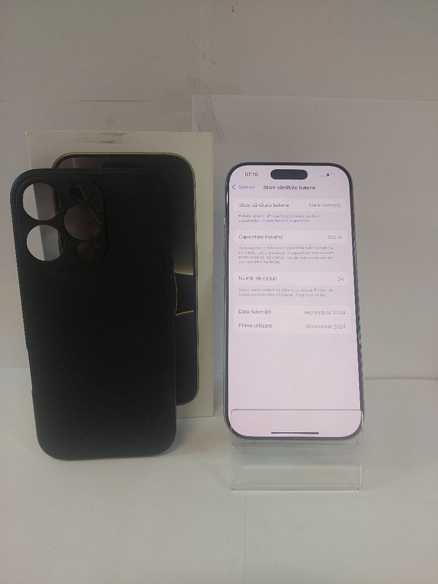 Apple iPhone 16 Pro 8/128 Gb - 19990 lei  фото 1