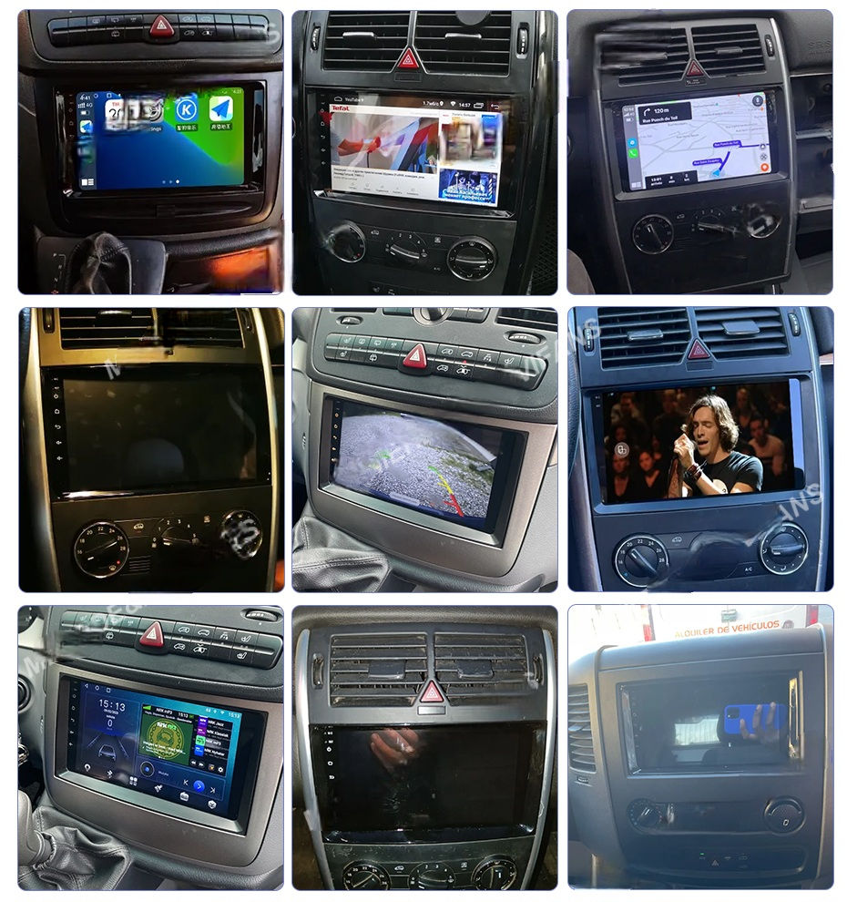 Автомагнитола штатная Mercedes Sprinter/Vito/Viano VW  Crafter 2006-2018 Android  Гарантия 12 мес foto 0