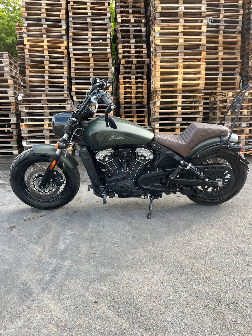 Indian Motorcycle Scout bobber  фото 1