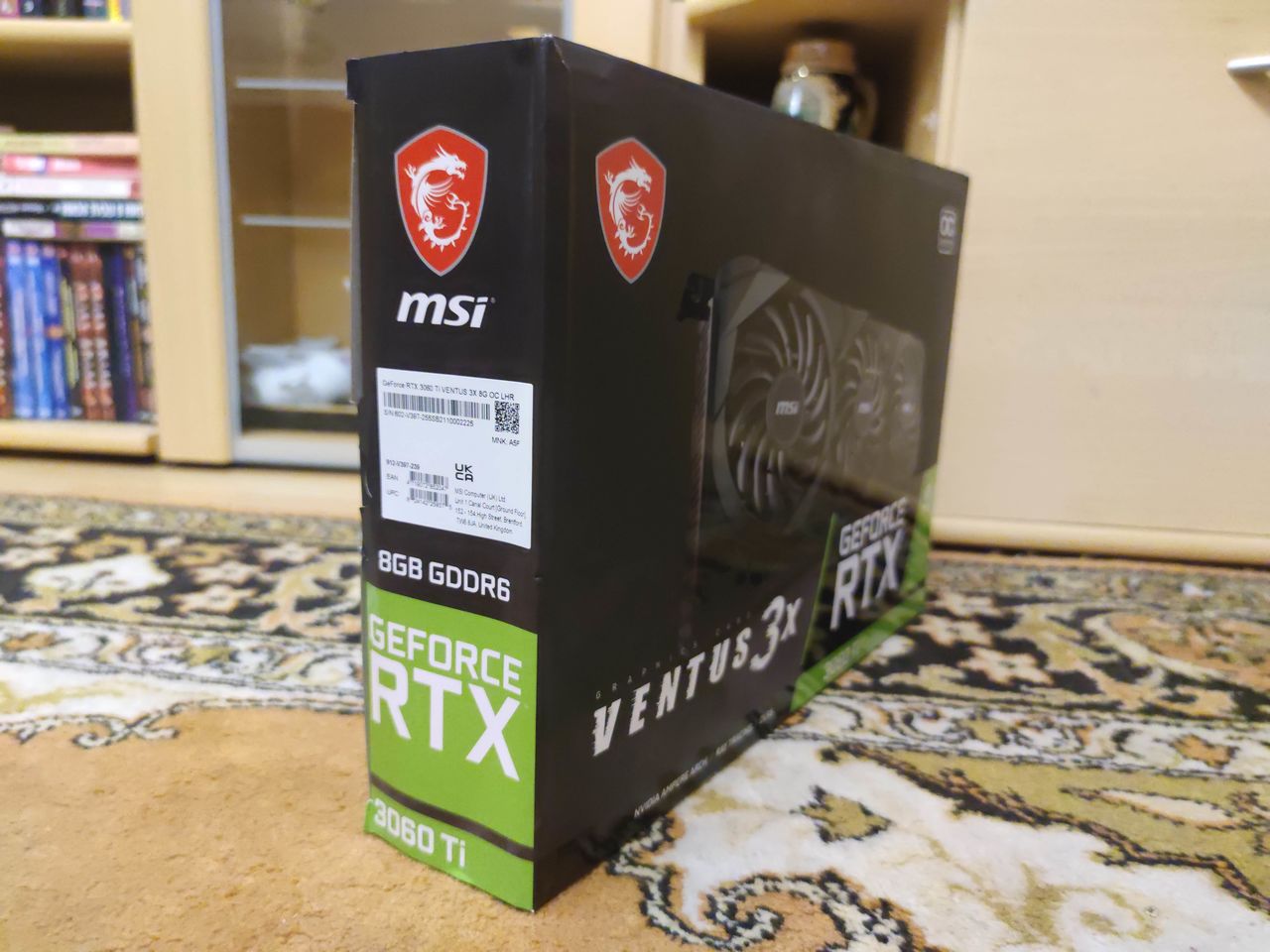 Msi 3060ti lhr разгон