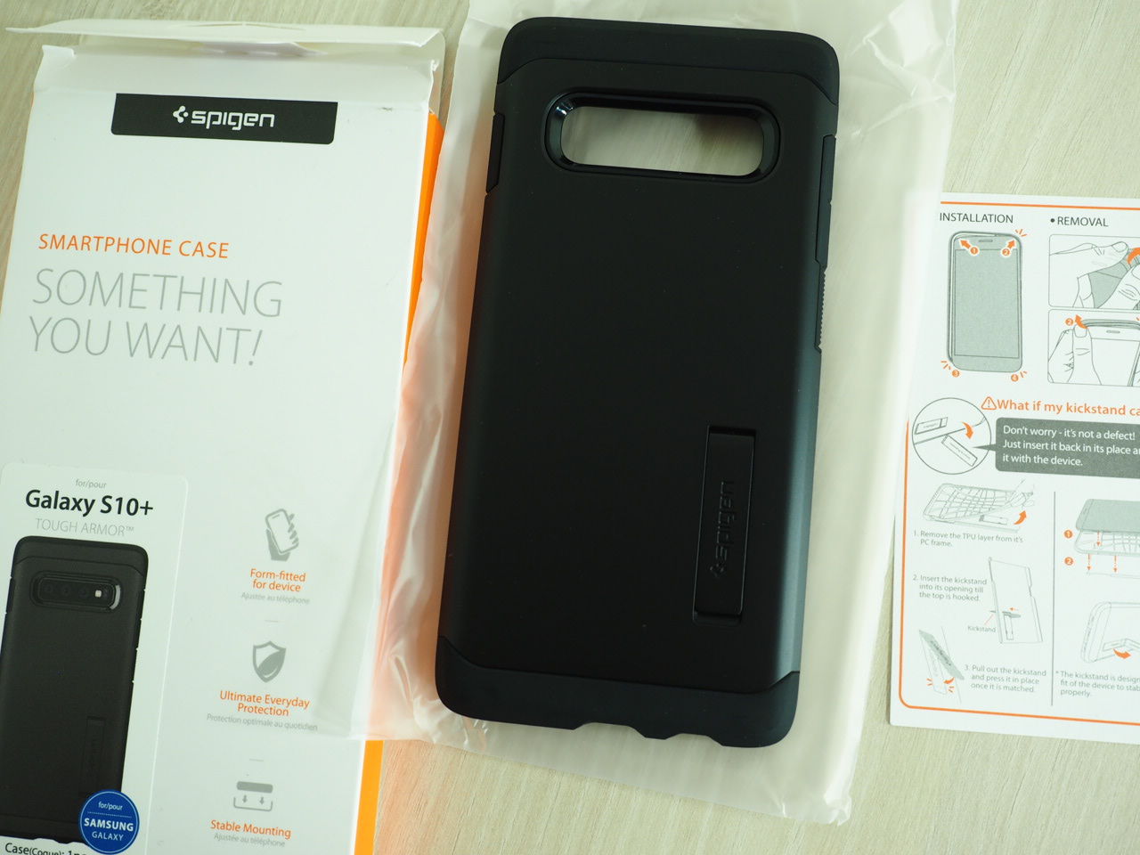 Spigen genuine!!! husa samsung galaxy s10+ foto 2