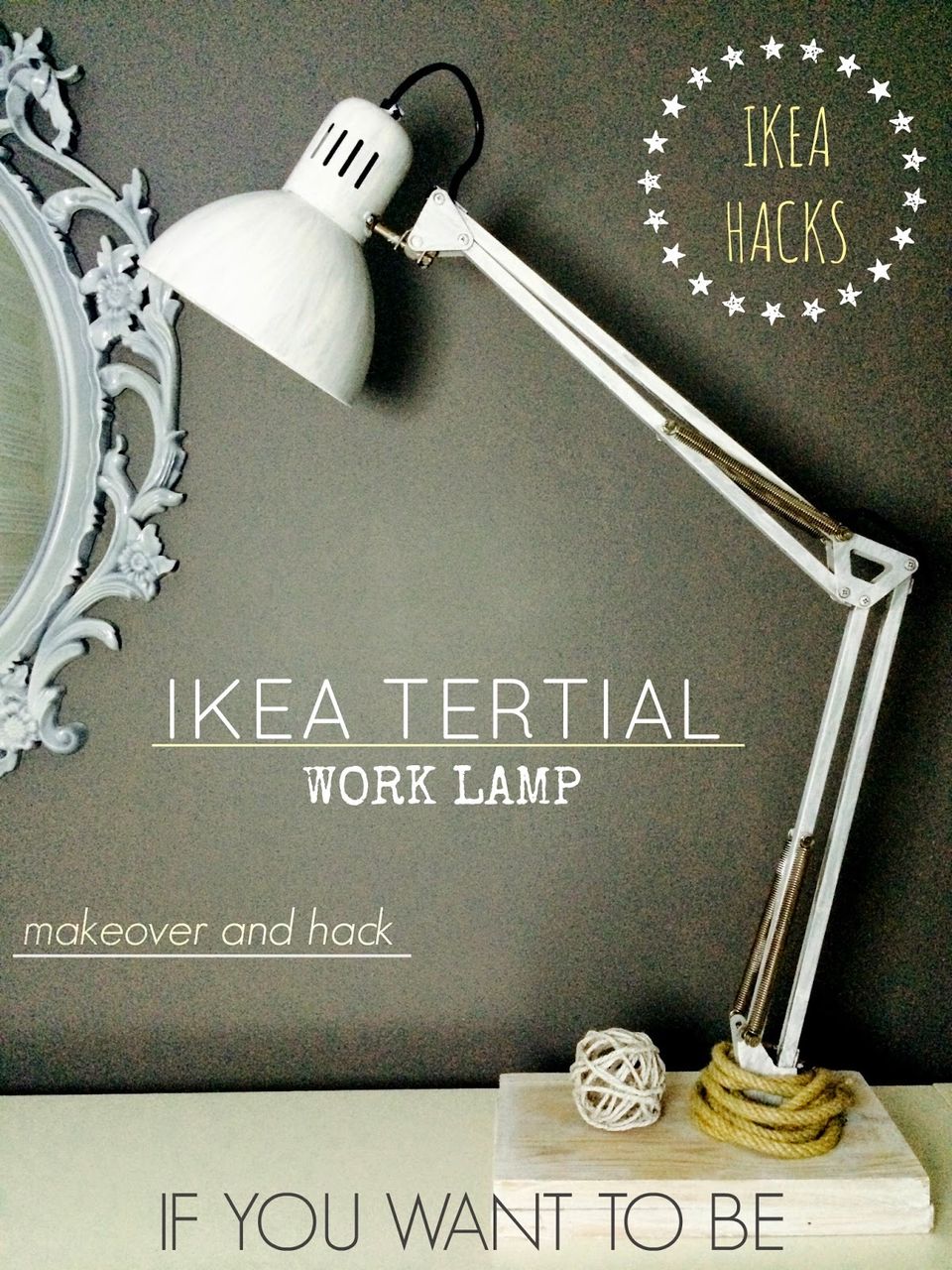 #Ikea- продаём универсальные настольные лампы, люстры Tertial в наличии белые и черные.. foto 1