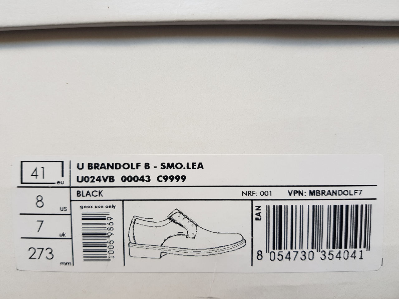 Pantofi Geox Brandolf pentru bărbați foto 9