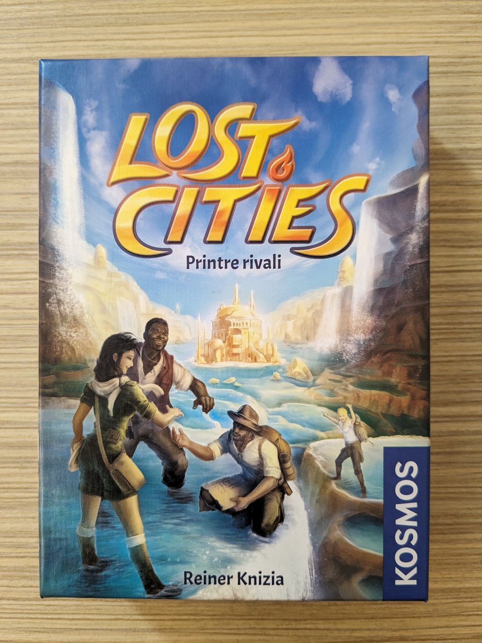 Lost Cities: Rivals (Printre Rivali) Настольная игра board game joc de societate foto 0