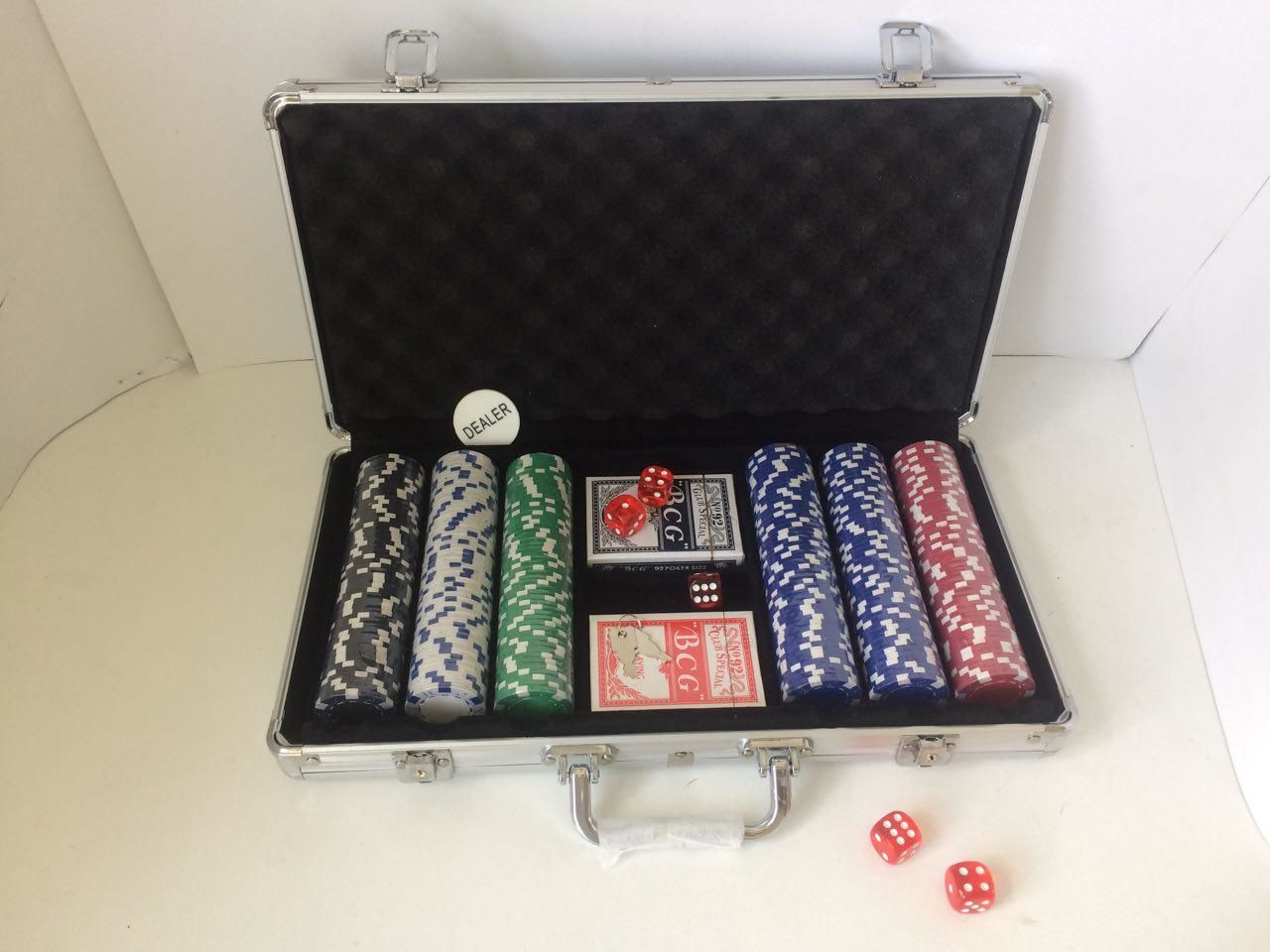 Set de poker покерный набор на 300 фишек в кейсе фото 2