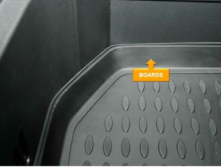 Protecția interiorului și portbagajului auto. Novline-Element. Covorase auto N1. foto 3