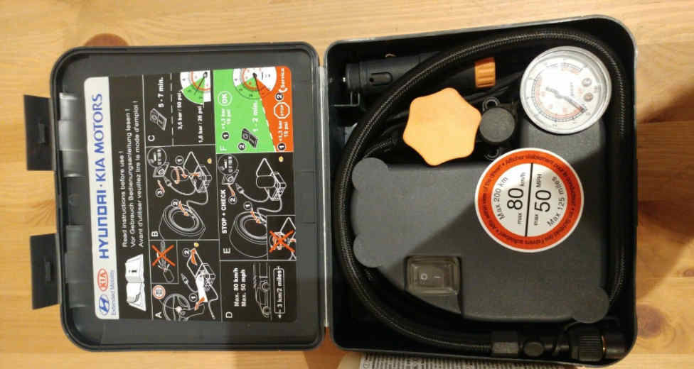 Hyundai kia tire kit extended mobility компрессор оригинальный.