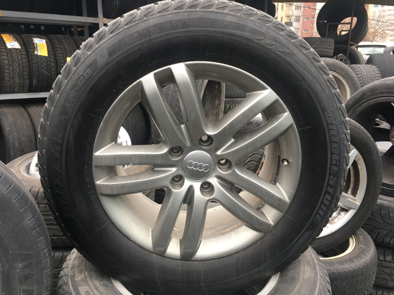 255/60 R18 Roti Audi Bridgestone - Комплект Диски/Шины  Ауди foto 0