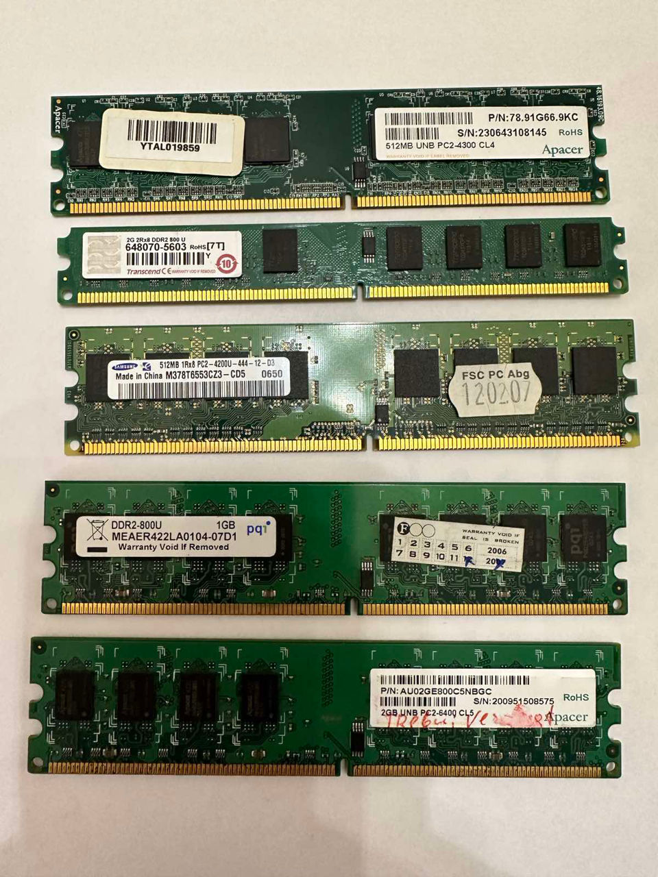 RAM pentru PC si Laptop DDR3, DDR2 foto 1