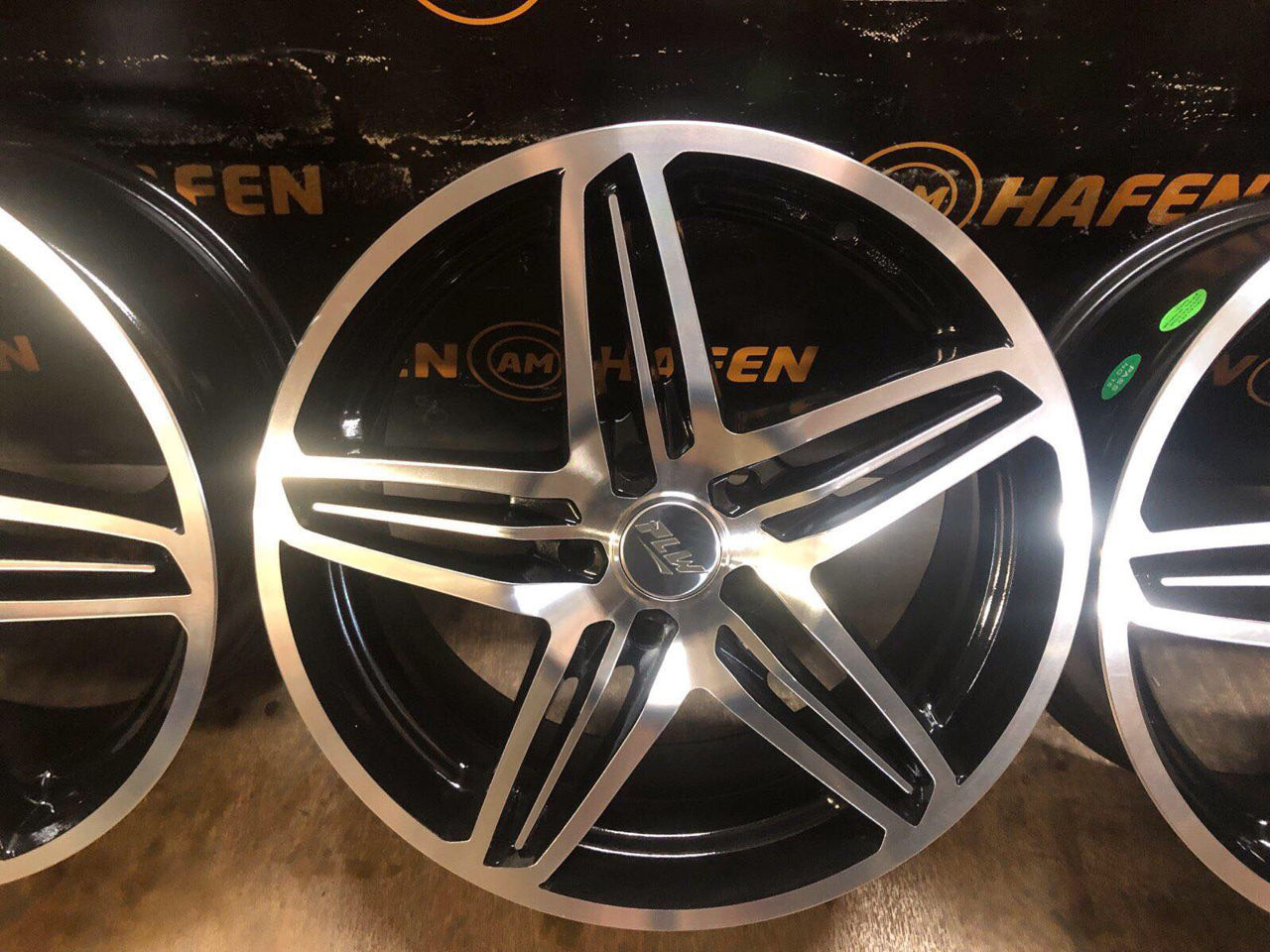 Новые 5x112 r17" 7,5j H2 et38 диски титановые на VW, Audi, Mercedes ...
