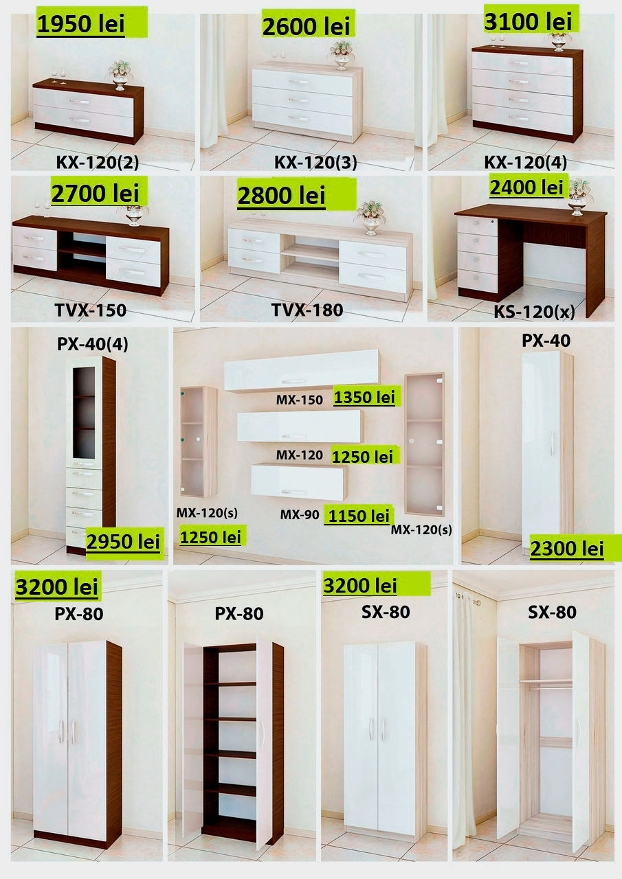 Credit.Mobila High-Tech cu fatade MDF luciu.De la fabrica.Глянцевая мебель High-Tech.От производи-ля foto 13