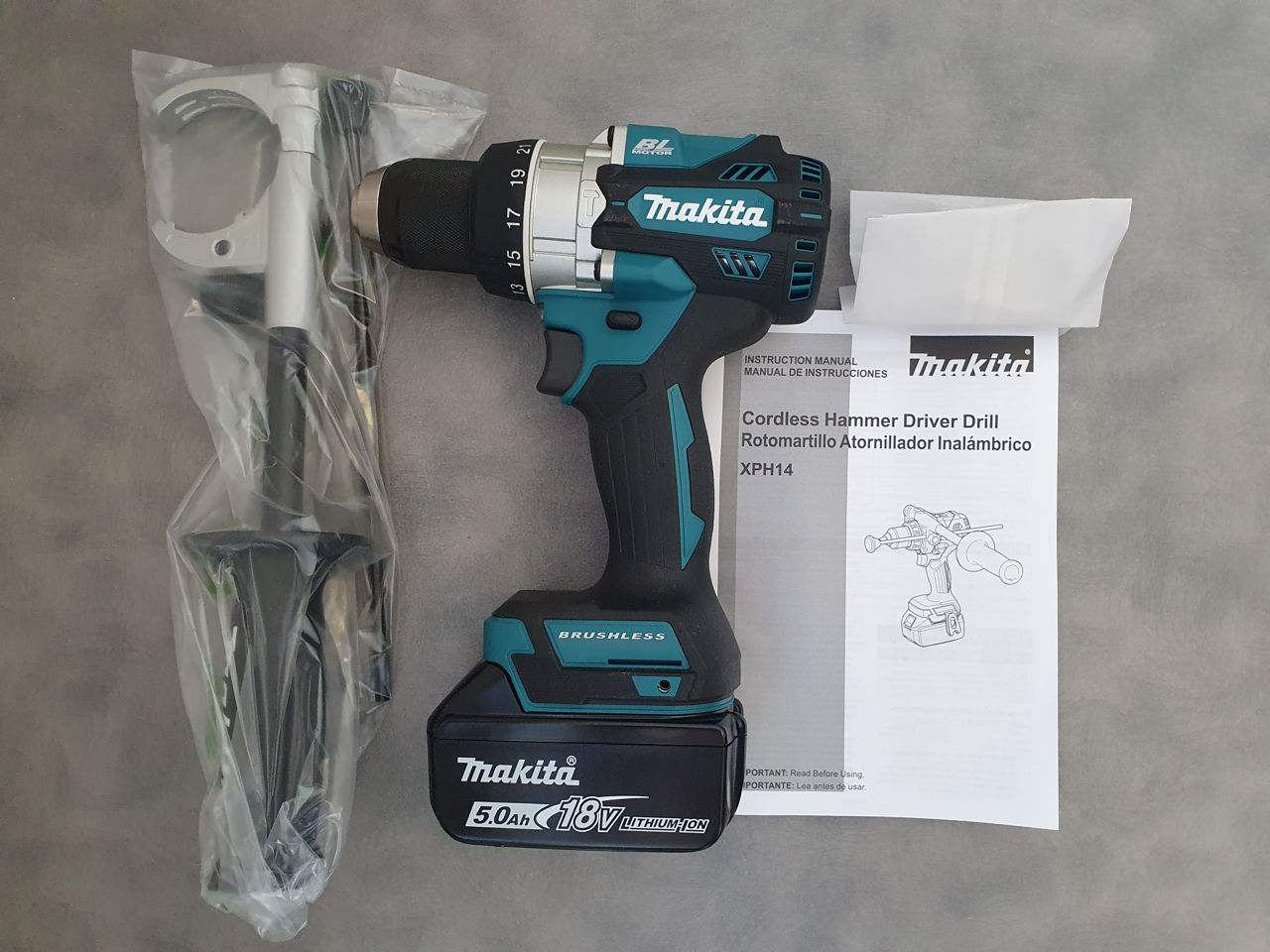 Makita XPH14 18V LXT LithiumIon Brushless 1/2" Hammer DriverDrill