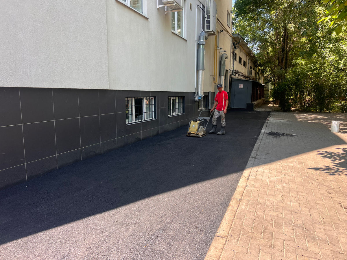 Amenajarea betonui asfaltic foto 14