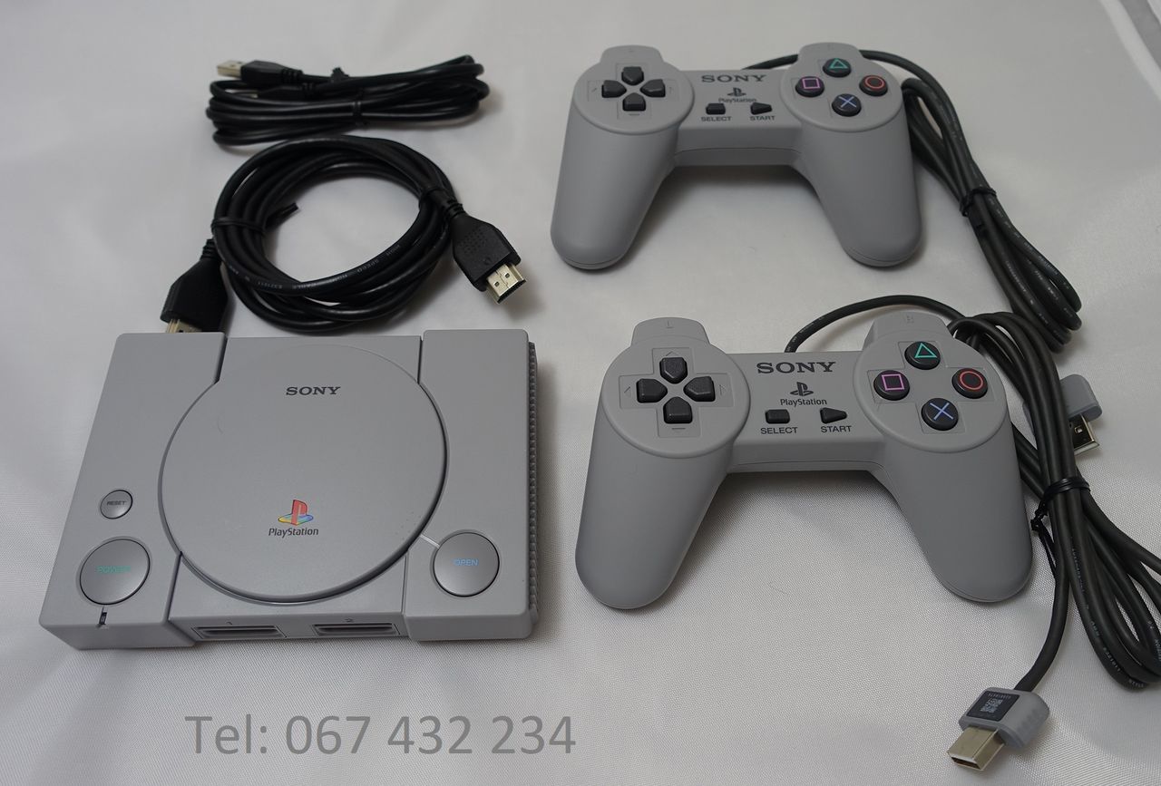 Sony PlayStation classic прошита + 100 игр - 1499lei