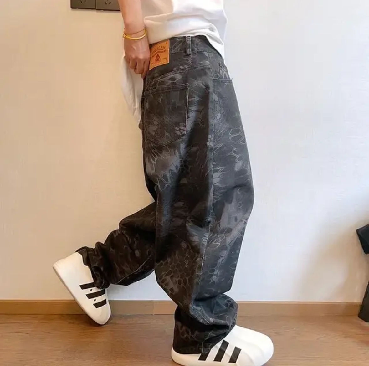 Pantaloni Hip-hop Y2K M foto 0