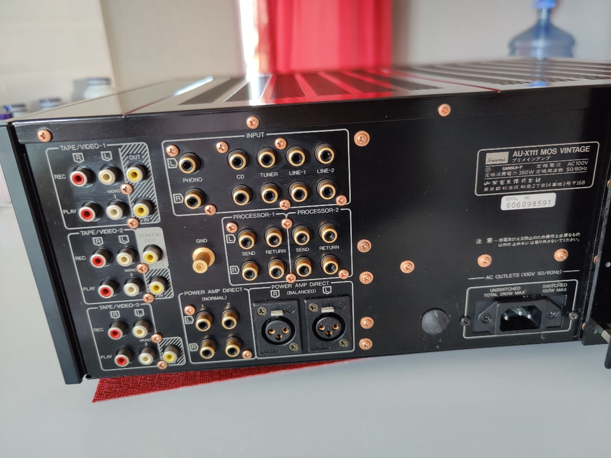 SANSUI サンスイ/山水 AU-X111 MOS VINTAGE プリメインアンプ 配送