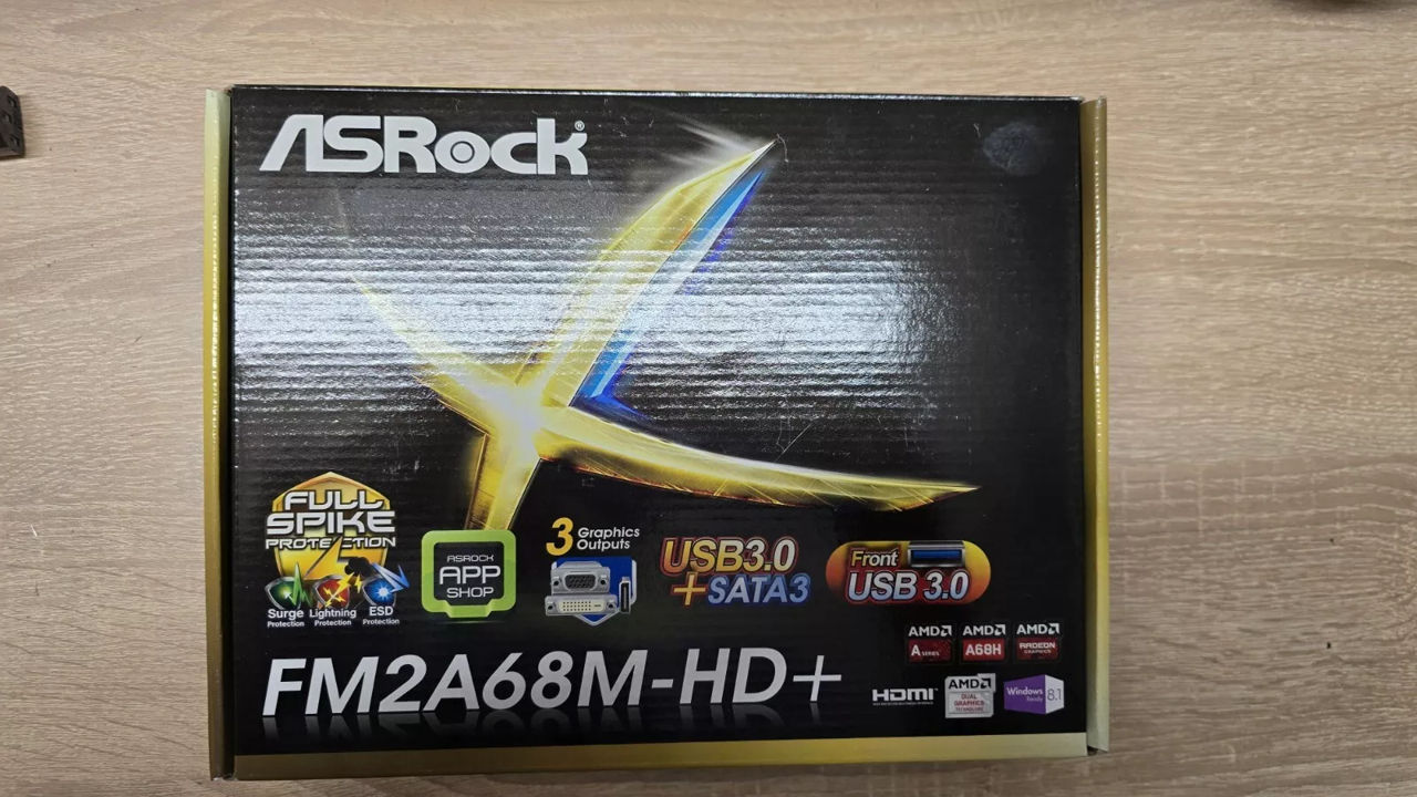Asrock H81 Pro BTC R2.0 Asrock FM2A68M-HD+ фото 2