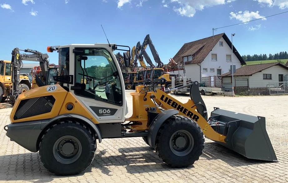 Погрузчик, încărcător Liebherr l506 compact 2023 foto 4