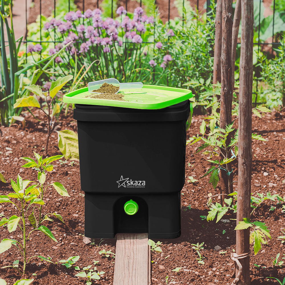 Bokashi: coșuri pentru compostarea deșeurilor organice și accelerator de compostare, lazi de compost foto 9
