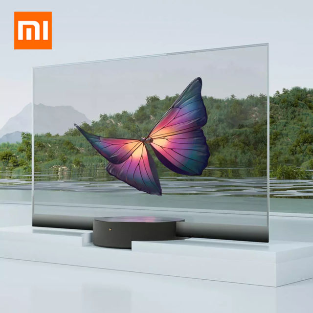 Xiaomi transparent прозрачный экран tv 55 inches oled 5.7mm ultra-thin bluetooth 5.0 dolby smart tv фото 0